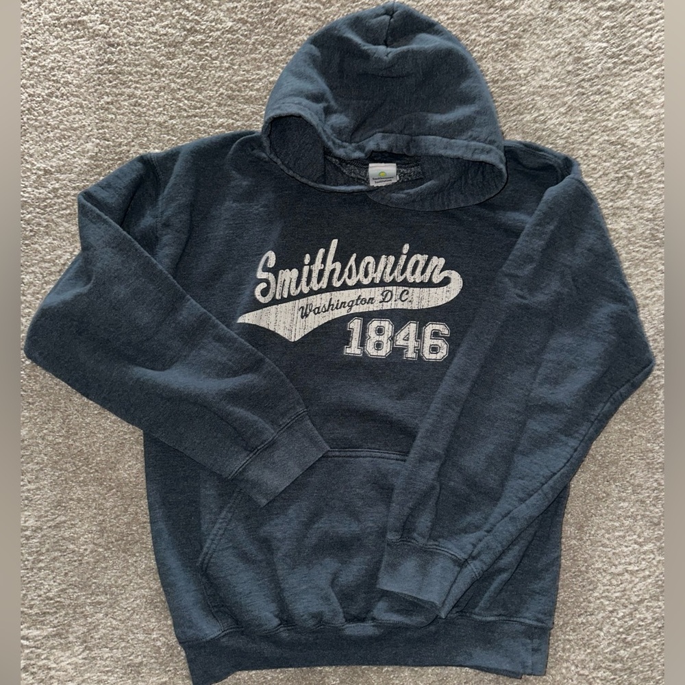 Smithsonian Hoodie size medium - grey